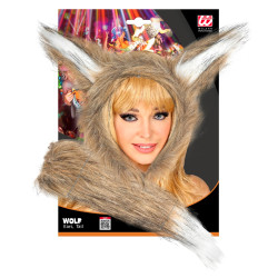 Sada vlčieho chvosta a uší